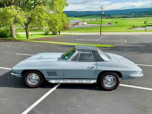1967 chevrolet corvette 427/435hp conv project/driver manual rwd v8 other