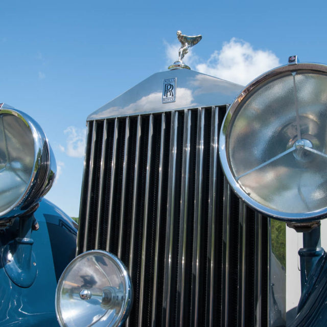 1935 rolls-royce 20/25, series h2, barker bodied # 7007, large factory sunroof