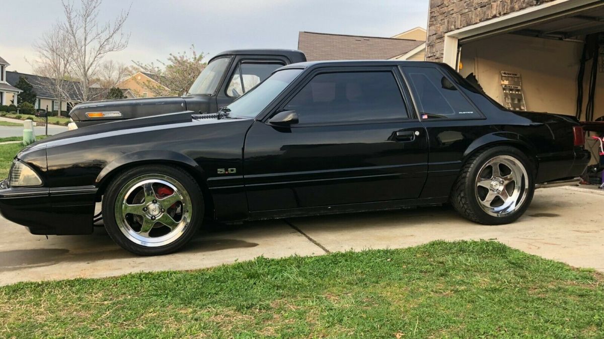 1993 mustang lx 5.0 v8 5 speed black notch
