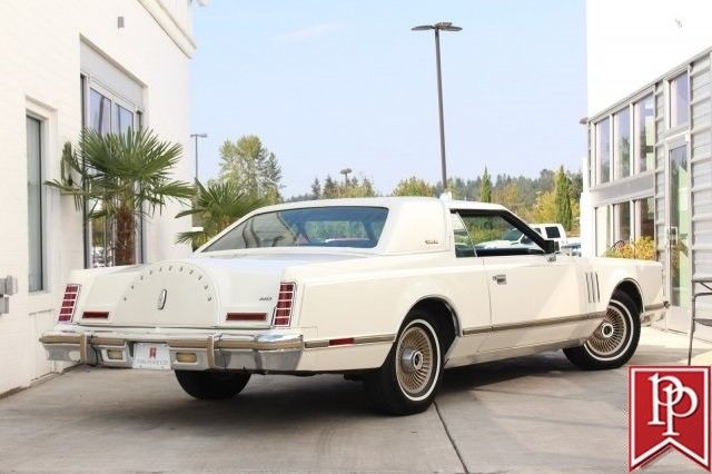 1979 lincoln continental mark v 38702 miles white