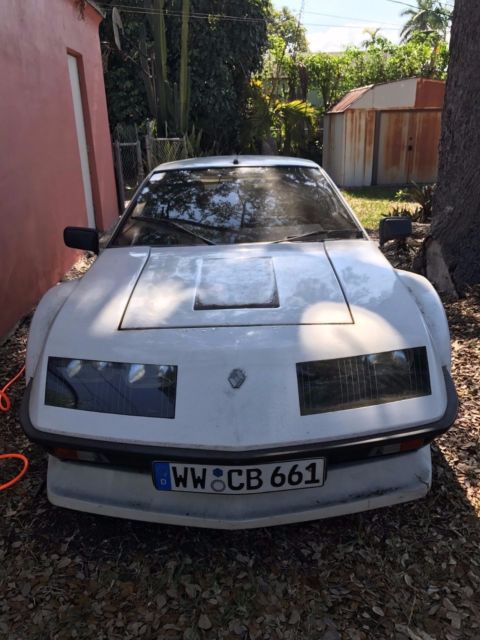 1984 renault alpine a310 5 speed manual rare