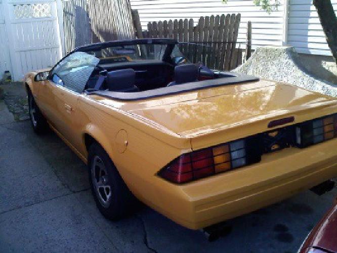 1987 camaro z28 convertible 6-speed in new york, ny
