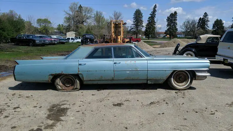 1964 cadillac series 62 sedan! factory ac, clear title!