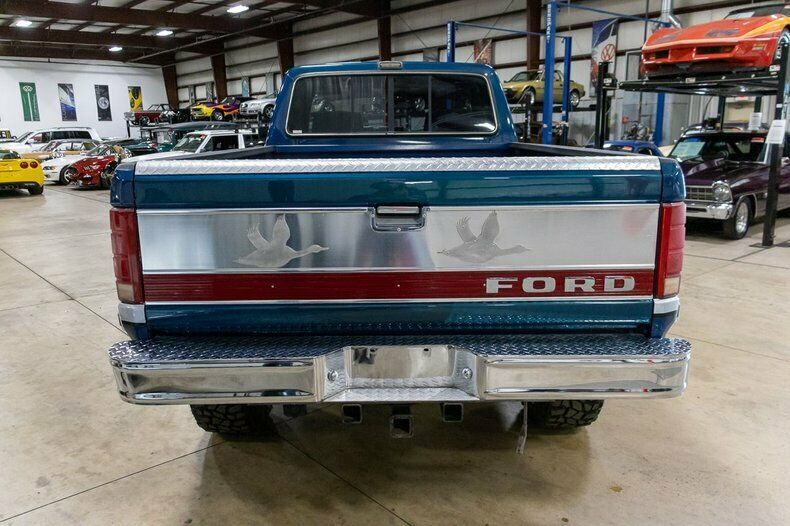 1986 ford f250 xlt 82242 miles blue pickup truck 5.8l v8 4-speed automatic