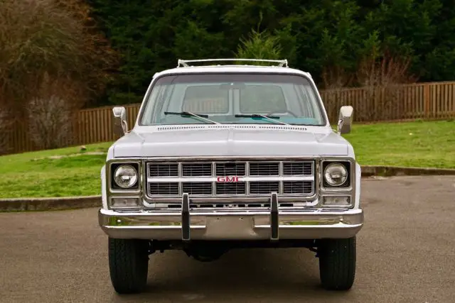 1978 gmc sierra suburban k2500 4x4 barn doors 1'owner 20,000 original miles