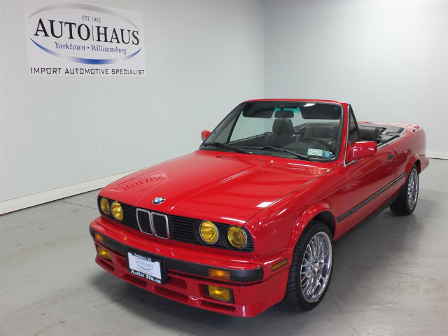 1988 bmw 325i convertible - looks/runs/drives very good! clean carfax! nice!