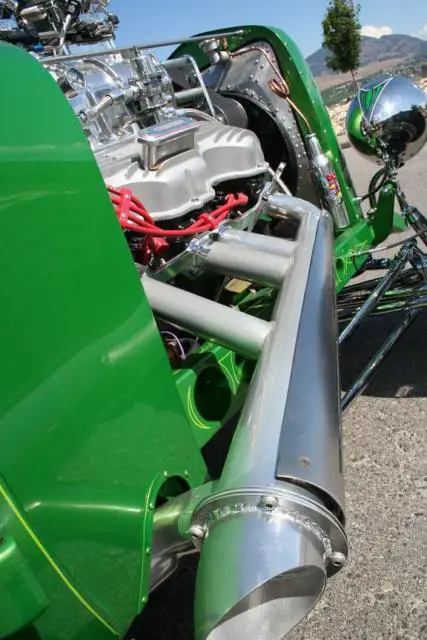 model a tudor blown 409 ford hotrod streetrod rat rod show car