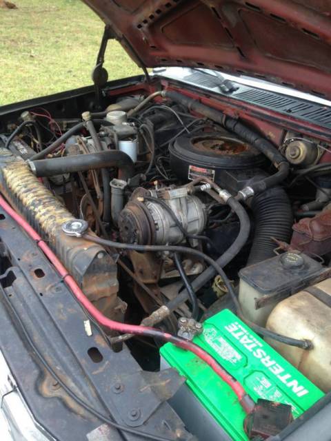1984 ford f-250 6.9 idi international diesel 2wd pickup truck