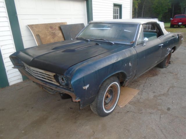 1967 chevelle malibu convertible project
