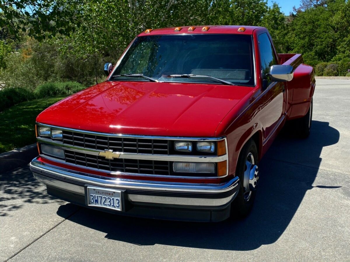 1989 chevrolet pickup 3500 dual rear wheel dually