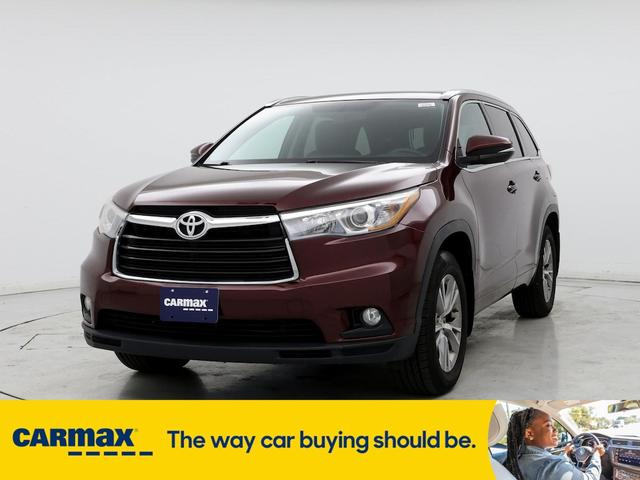 2015 toyota highlander xle