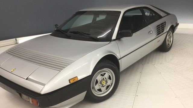 1985 ferrari mondial coupe quattrovalvole argento silver/black euro spec