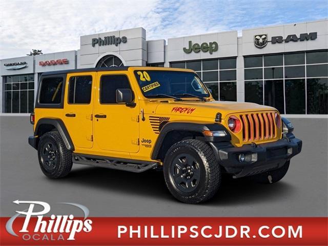 2020 jeep wrangler unlimited sport
