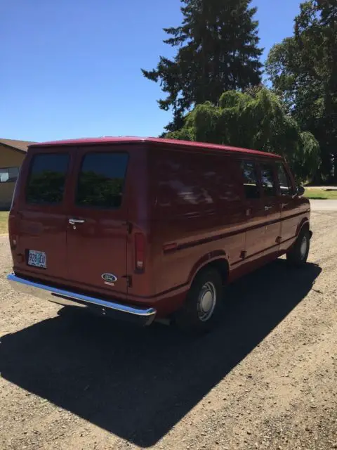 1985 ford econoline e-150 cargo van