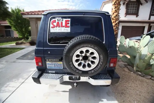 1988 mitsubishi montero sport 2 door