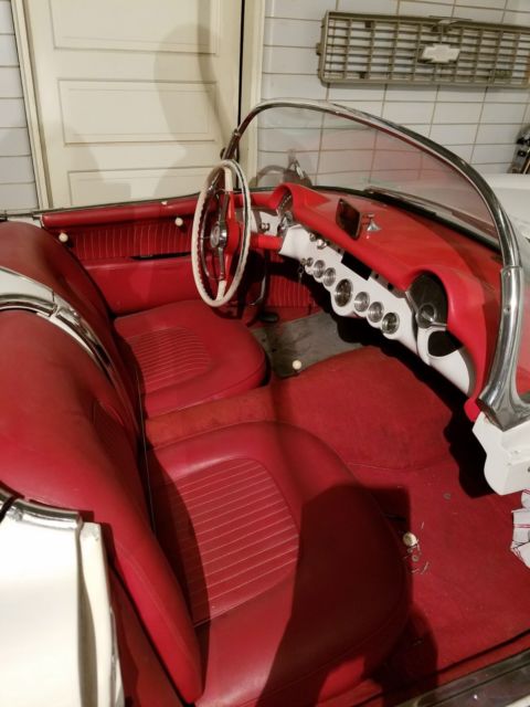 1955 corvette original unrestored car