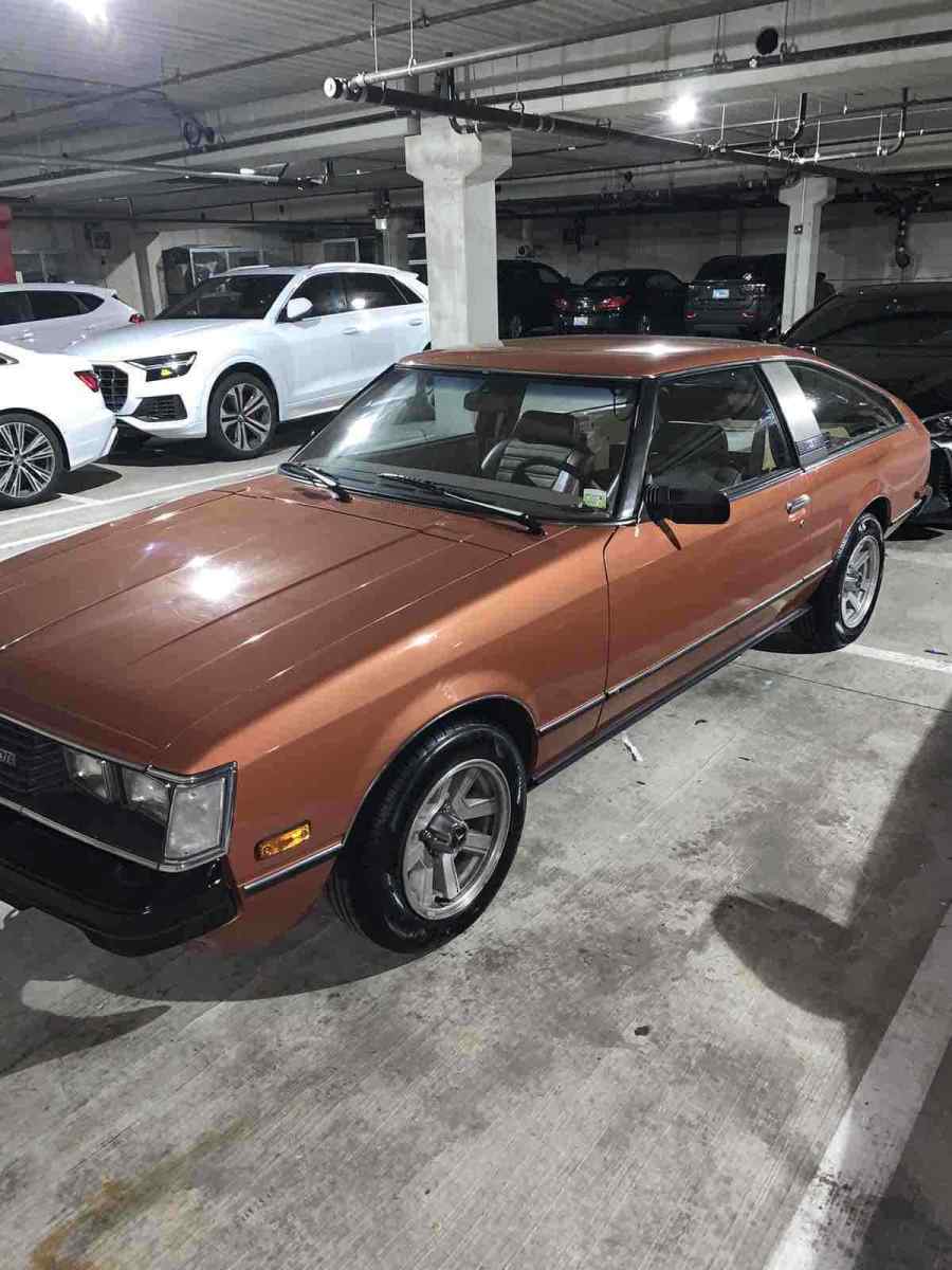 1981 toyota celica hatchback brown rwd manual gt