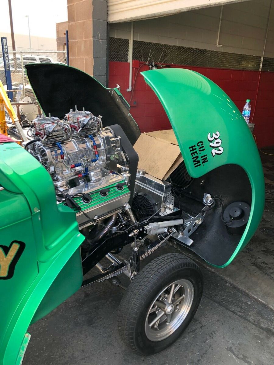 1941 willys coupe, 392 hemi, 671 weiand blower, 400 turbo trans