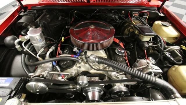 classic vintage chrome restomod gmc jimmy 350 v8 suv auto transmission red