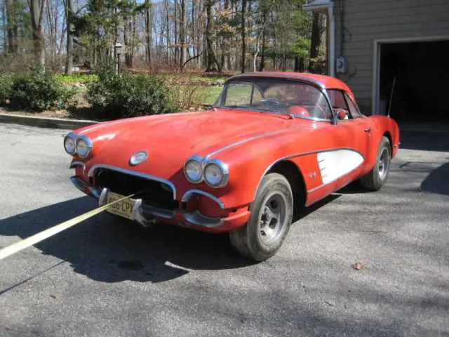1960 chevrolet corvette 2 tops