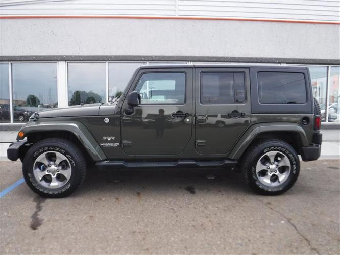 used 2016 jeep wrangler 4wd unlimited sahara bismarck, nd 58504 for sale in bismarck, north dakota