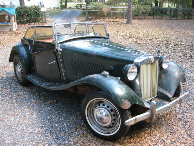 1952 mg t series barn garage find no reserve