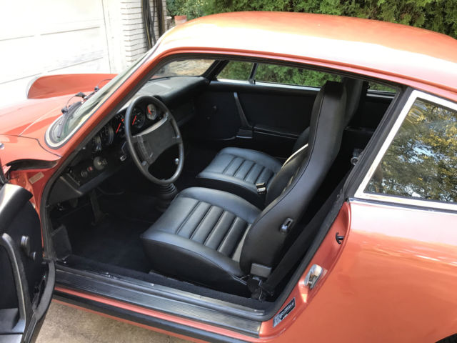 time-capsule 1974 911 coupe, salmon metallic