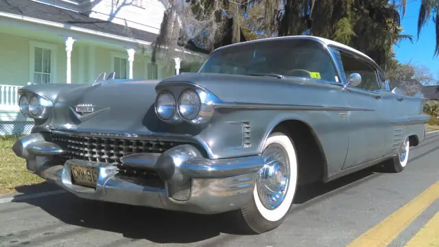 one owner 1958 cadillac ht four door survivor barn find orig paint 1957 1959