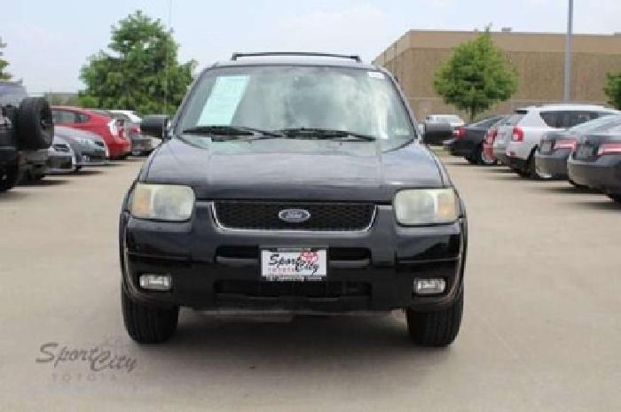 2002 ford escape 4dr 103" wb xlt 4wd midnight in dallas, tx