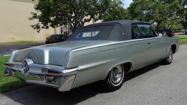 1964 chrysler imperial convertible garage find original shape 413 push button