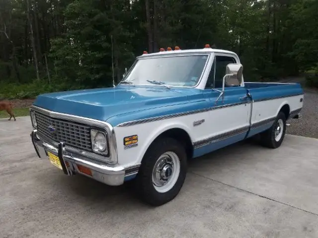 1972 chevrolet c-20 cheyene super barn find with factory big block no reserve!