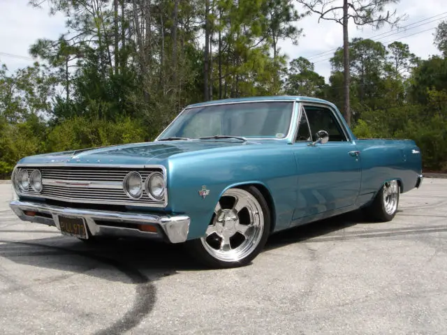 black plate special 1965 el camino california car goodguys winner lowered 18's