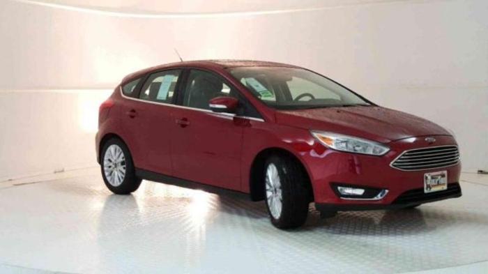 2017 ford focus titanium titanium 4dr hatchback for sale in albuquerque, new mexico
