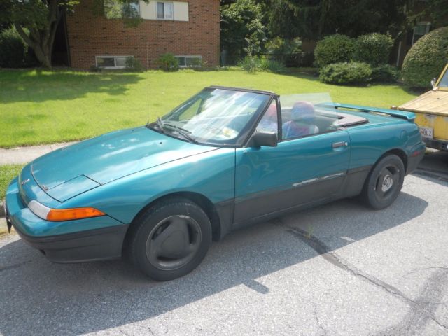 1993 mercury capri xr2 -- restorable!