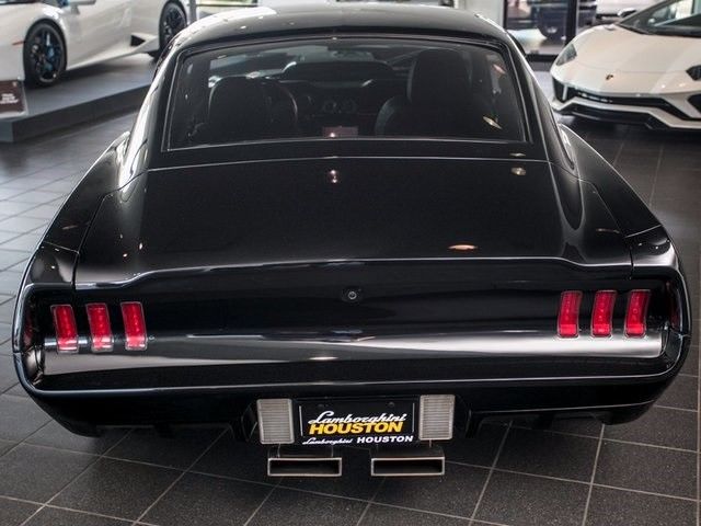 1967 ford mustang 6904 miles obsidian black 2d coupe 5-speed manual
