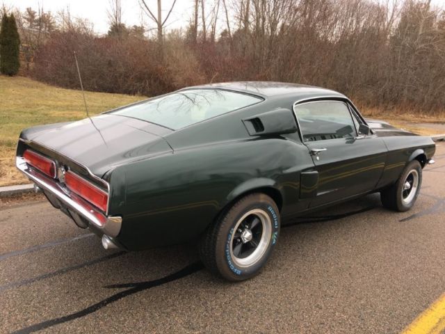 1967 ford mutang fastback with shelby trim 390 4 speed nut & bolt restoration