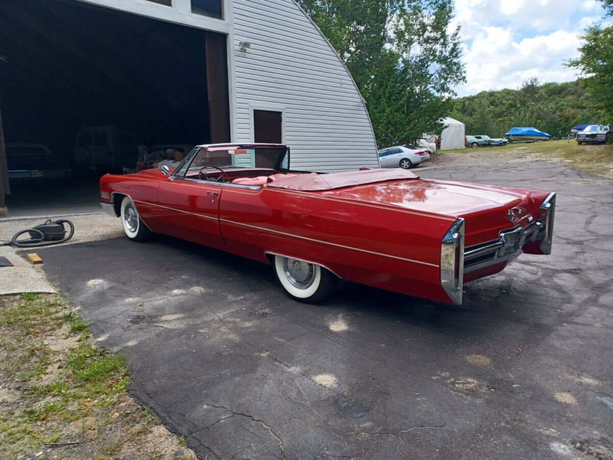 1966 cadillac coupe convertible