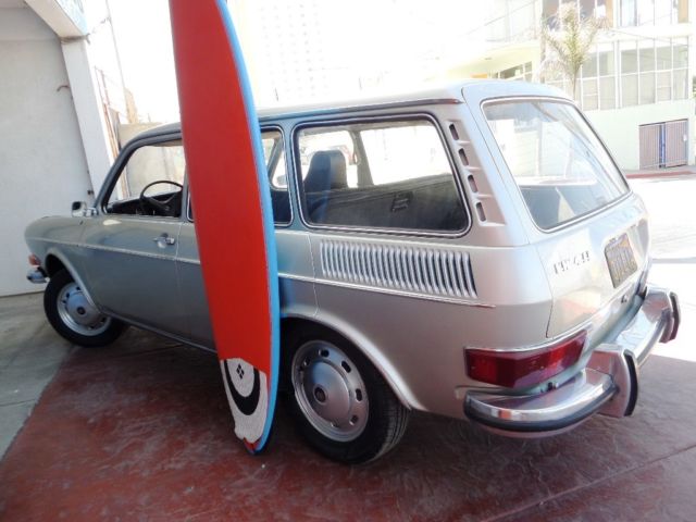 1971 restored original california "blue plate" vw 411