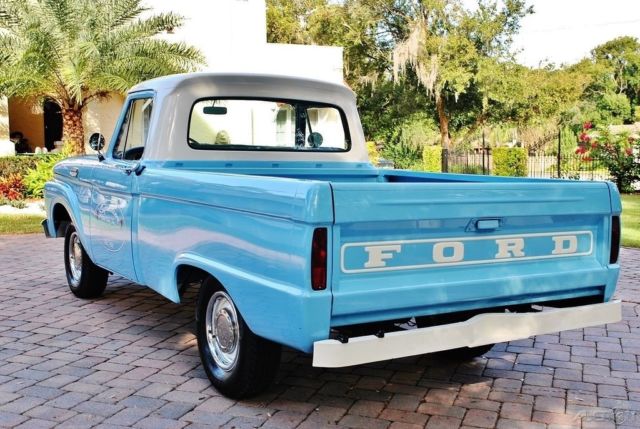 1964 ford f100 custom cab restored, inline 6, beautiful truck