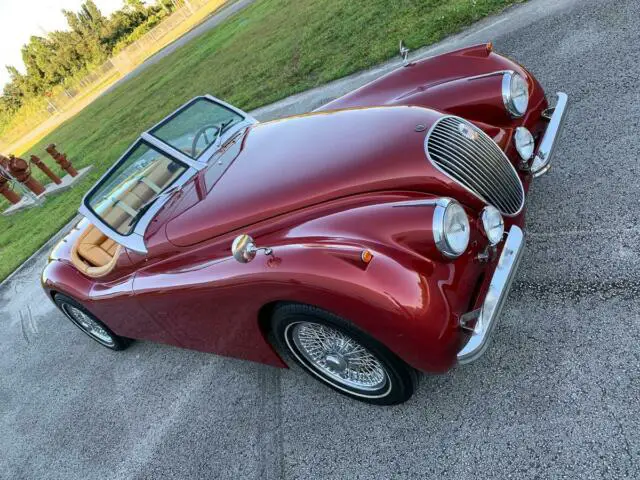 1951 jaguar xk120 roadster similar to a shelby cobra 1966 ford gt40 kit car