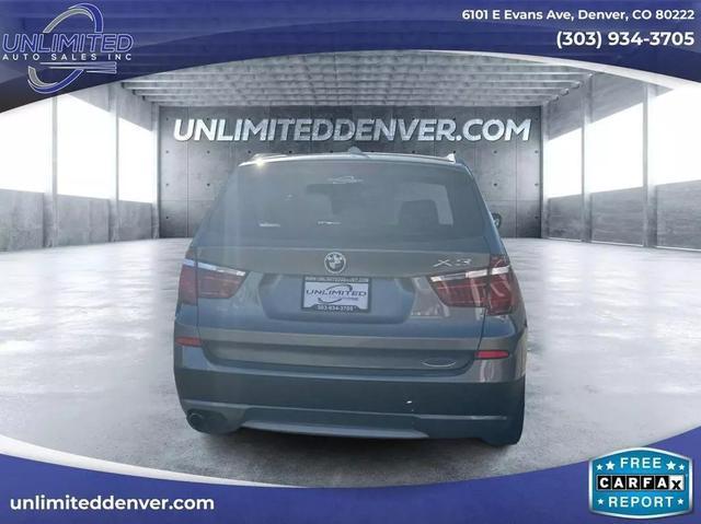 2012 bmw x3 xdrive35i