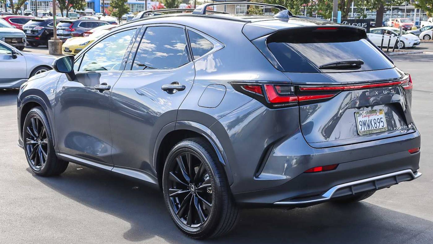 2025 lexus nx 450h+ f sport handling