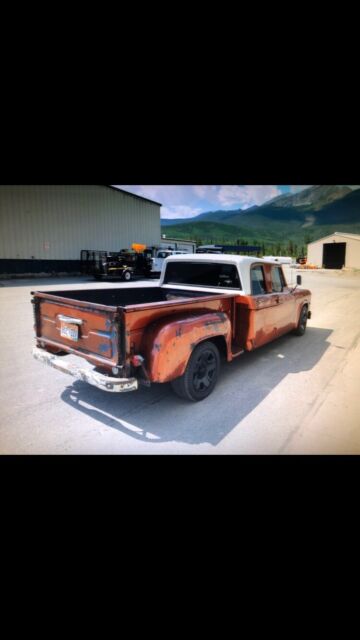 1970 dodge d/w series pickup orange rwd automatic d100