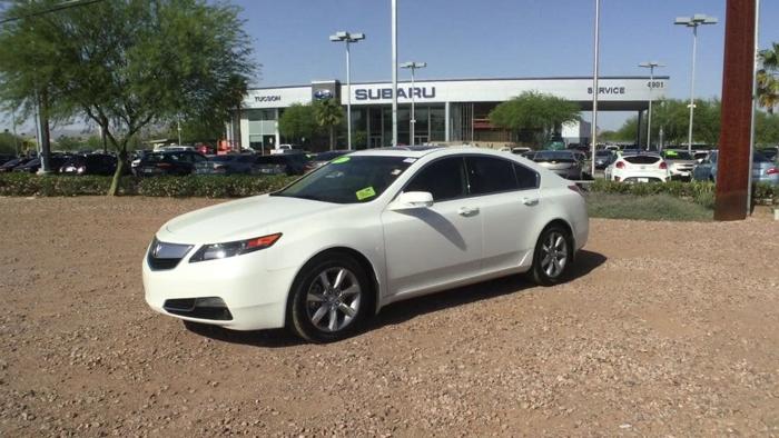 used 2012 acura tl tucson, az 85704 for sale in tucson, arizona