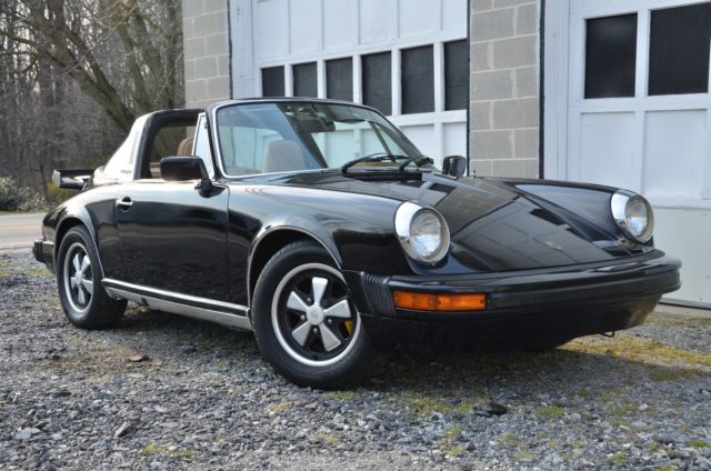 1976 porsche 911s targa, full chrome package, rust free
