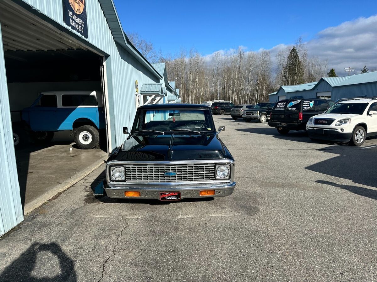 1972 chevy cheyenne swb, new 383 stroker, new turbo 350, new vintage ac