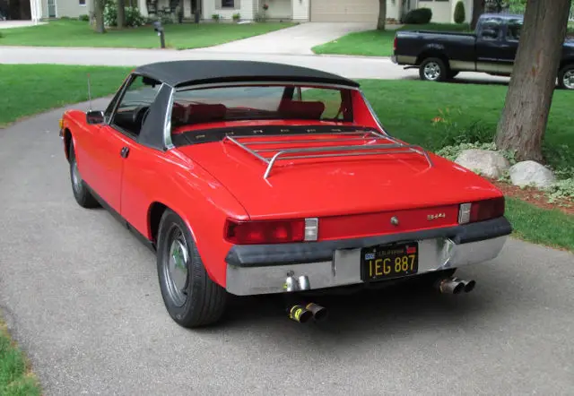 1972 porsche 914 / 4 - 1.7 - bahia red * matching numbers*