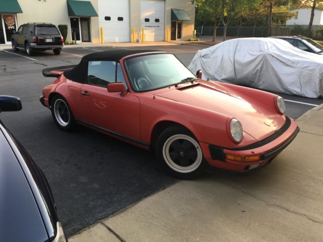 1984 porsche 911 cabriolet paint to sample
