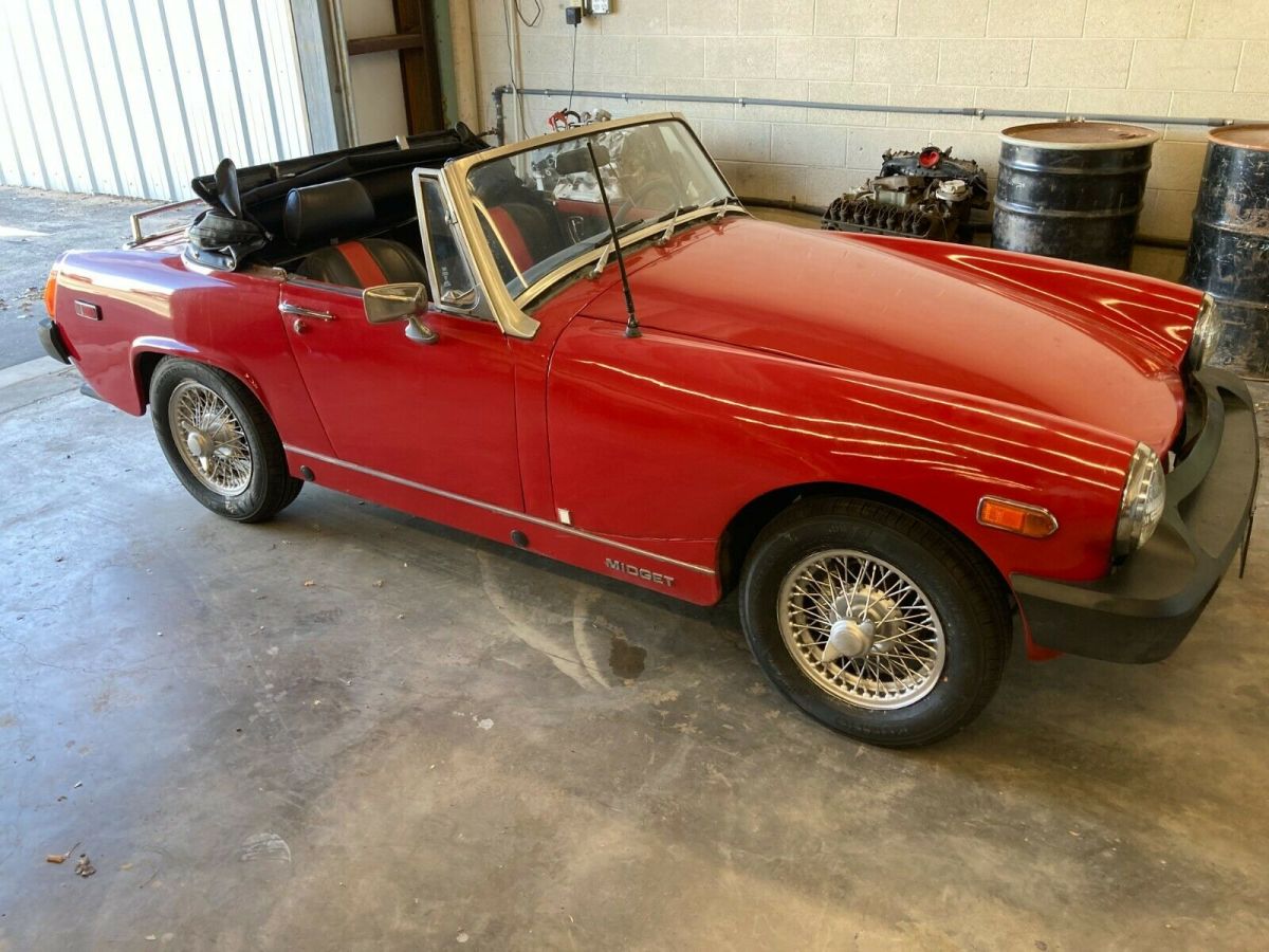 no reserve !! 1978 mg midget convertible 52k miles drive anywhere
