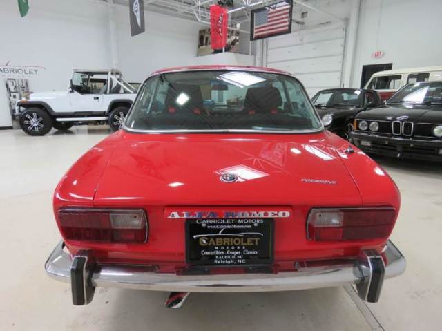 1974 alfa romeo gtv6 gtv2000 50079 miles red coupe 1962cc twin-cam manual 5-spee